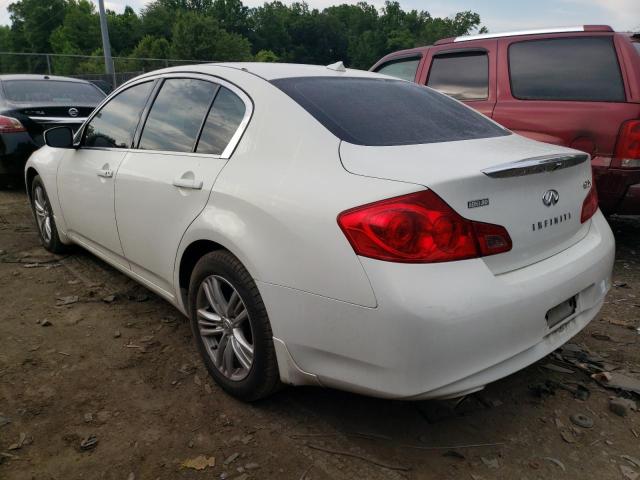 Photo 2 from auction – 2011 INFINITI G25 with VIN JN1DV6AR6BM452018