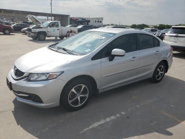HONDA CIVIC SE 2015 with VIN 19XFB2F73FE056647 - Photo from auction