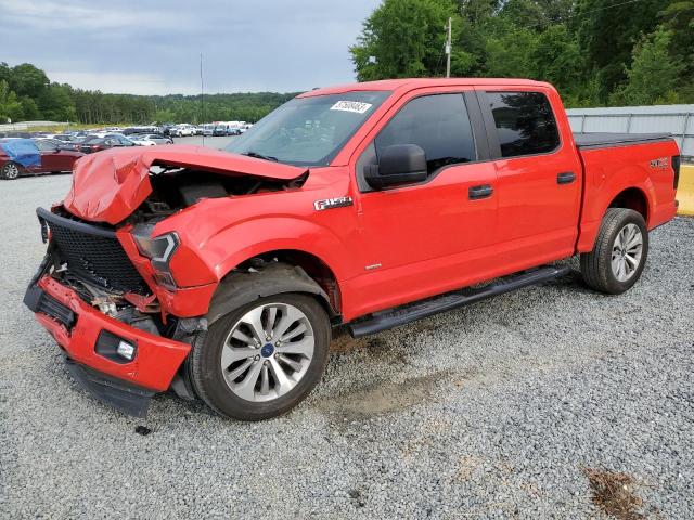FORD F150 SUPER 2017 with VIN 1FTEW1EP8HKD79829 - Photo from auction
