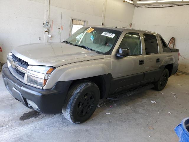 CHEVROLET AVALANCHE 2002 with VIN 3GNEC13T02G144307 - Photo from auction