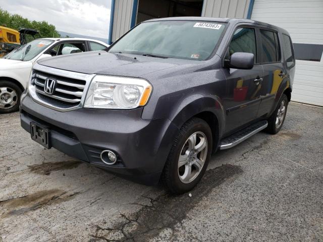 HONDA PILOT EXLN 2015 with VIN 5FNYF4H72FB043808 - Photo from auction