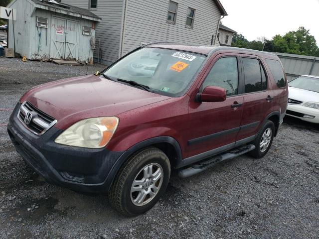 HONDA CRV 2004 with VIN SHSRD78854U238523 - Photo from auction
