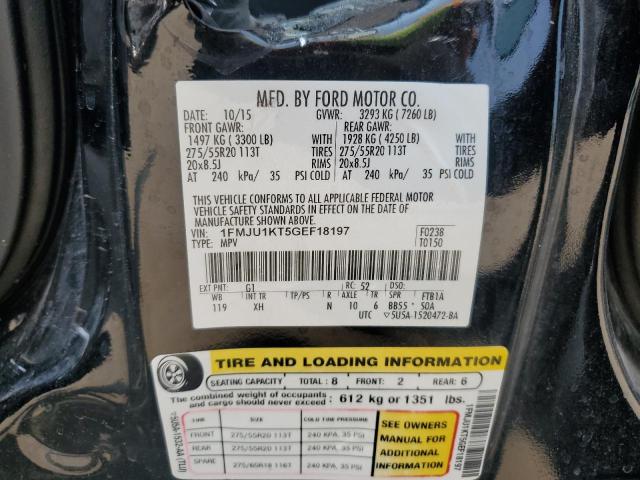 Photo 14 from auction – 2016 FORD EXPEDITION with VIN 1FMJU1KT5GEF18197