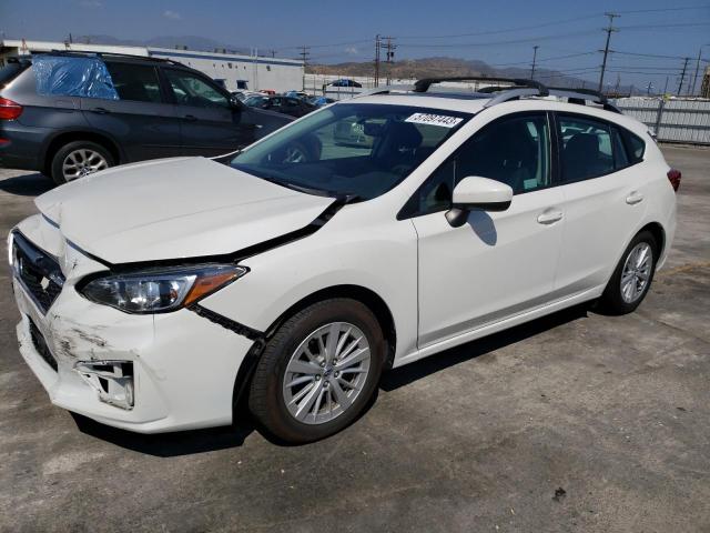 SUBARU IMPREZA PR 2018 with VIN 4S3GTAD67J3739425 - Photo from auction
