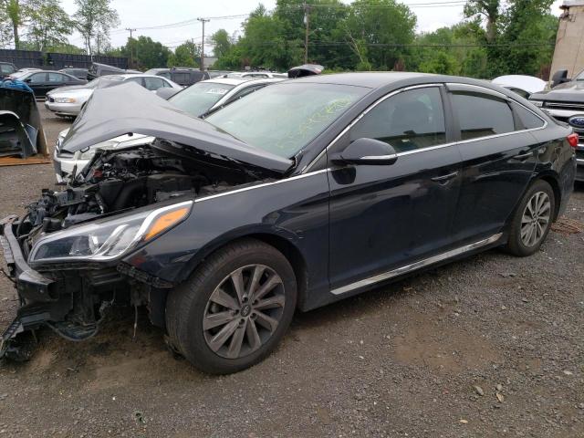 HYUNDAI SONATA SPO 2016 with VIN 5NPE34AF6GH330388 - Photo from auction