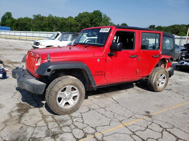 Photo 1 from auction – 2017 JEEP WRANGER with VIN 1C4BJWKG4HL674617