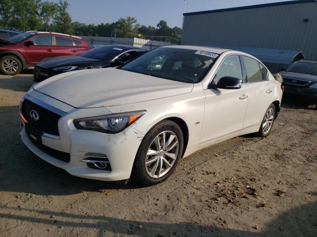 INFINITI Q50 BASE 2016 with VIN JN1CV7AR2GM253217 - Photo from auction