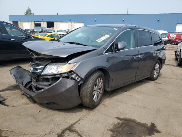 HONDA ODYSSEY EX 2015 with VIN 5FNRL5H49FB054572 - Photo from auction
