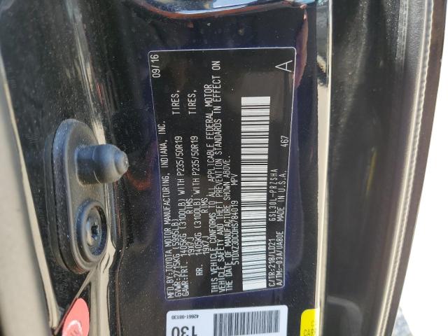 Photo 14 from auction – 2017 TOYOTA SIENNA SE with VIN 5TDXZ3DC0HS784019