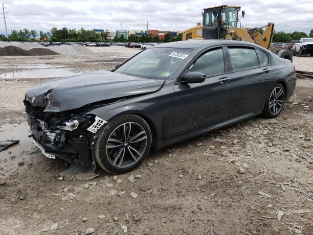 BMW 750 XI 2021 with VIN WBA7U2C01MCF59216 - Photo from auction