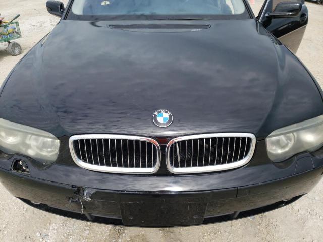 Photo 11 from auction – 2002 BMW 745 I with VIN WBAGL63422DP53061