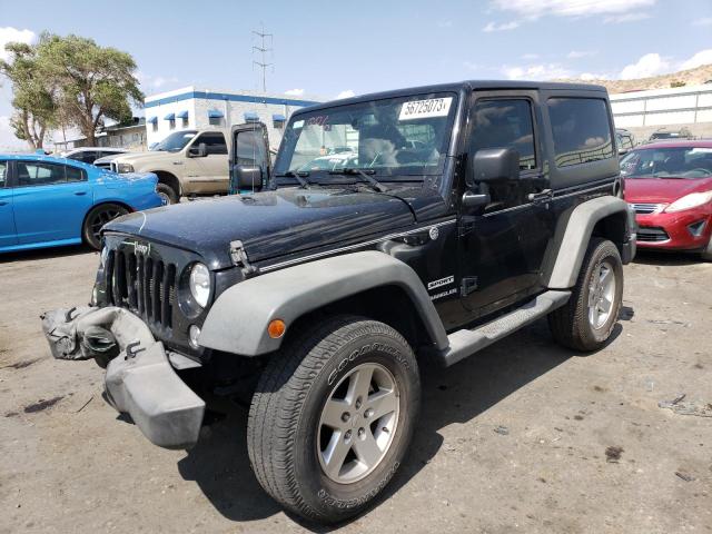 JEEP WRANGLER S 2016 with VIN 1C4AJWAG8GL273759 - Photo from auction
