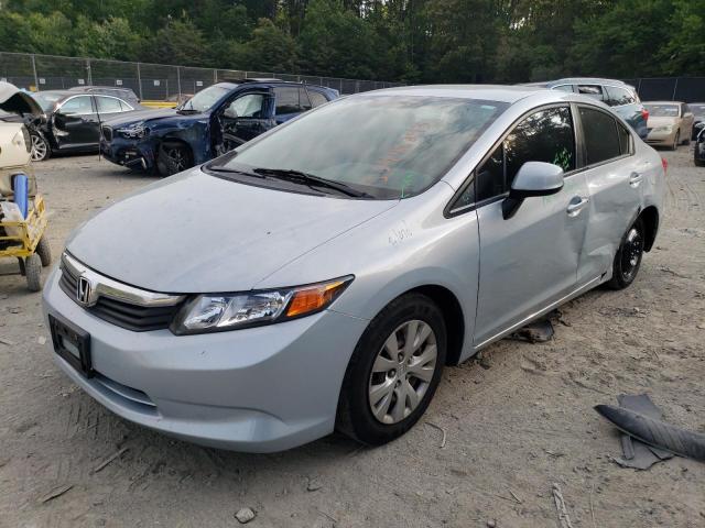 HONDA CIVIC LX 2012 with VIN 19XFB2F52CE347005 - Photo from auction