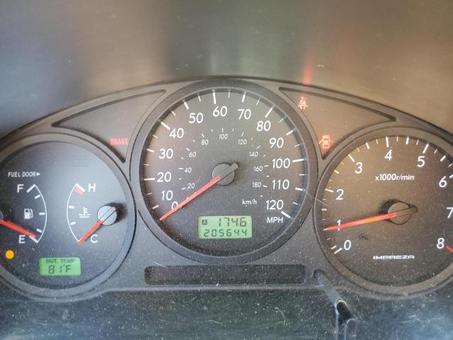 Zdjęcie 9 z aukcji – 2006 SUBARU IMPREZA 2. z VIN JF1GD67666G501738