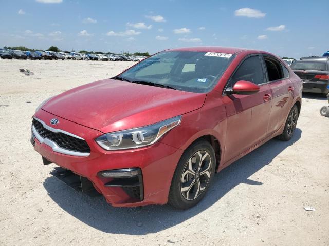 KIA FORTE FE 2021 with VIN 3KPF24AD2ME329521 - Photo from auction
