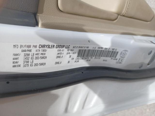 Photo 10 from auction – 2014 JEEP GRAND CHER with VIN 1C4RJFCM8EC506753