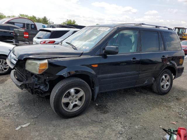 HONDA PILOT EX 2007 with VIN 2HKYF18487H502296 - Photo from auction