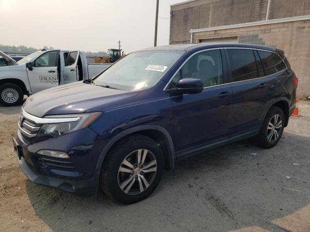HONDA PILOT EXL 2017 with VIN 5FNYF6H50HB053489 - Photo from auction