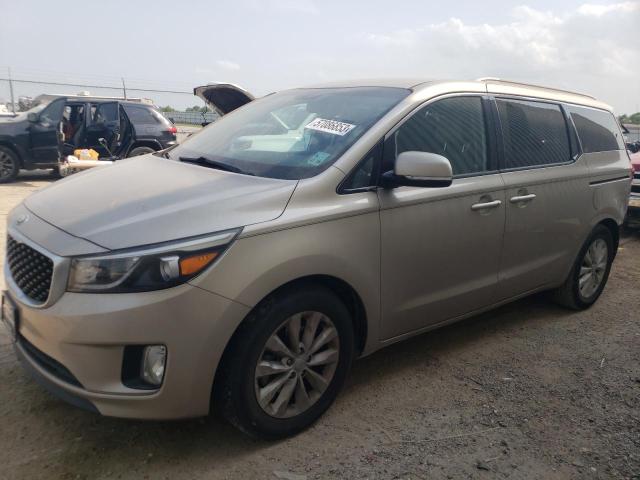 KIA SEDONA EX 2015 with VIN KNDMC5C16F6043466 - Photo from auction