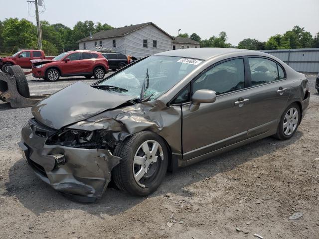 HONDA CIVIC LX 2008 with VIN 2HGFA16548H319622 - Photo from auction