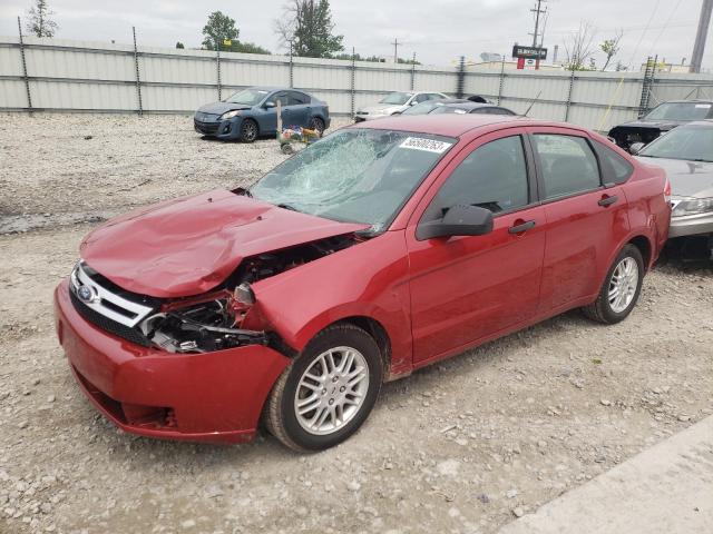 FORD FOCUS SE 2010 with VIN 1FAHP3FN5AW267576 - Photo from auction