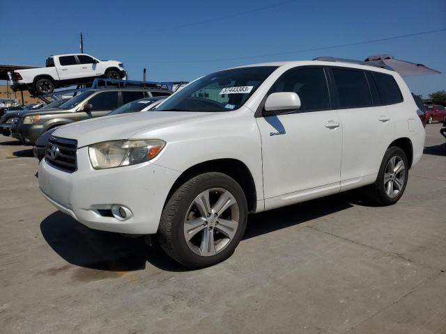 TOYOTA HIGHLANDER 2009 with VIN JTEDS43AX92074871 - Photo from auction