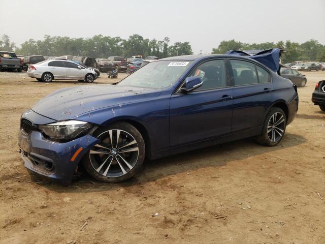 BMW 330 XI 2018 with VIN WBA8D9G52JNU69914 - Photo from auction