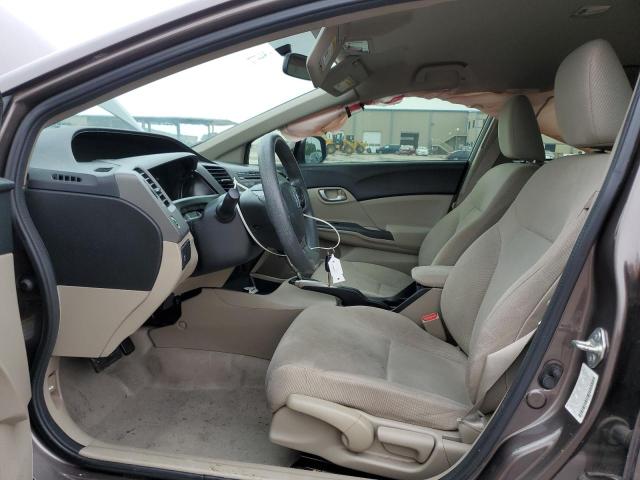 Photo 7 from auction – 2012 HONDA CIVIC LX with VIN 2HGFB2F54CH594466