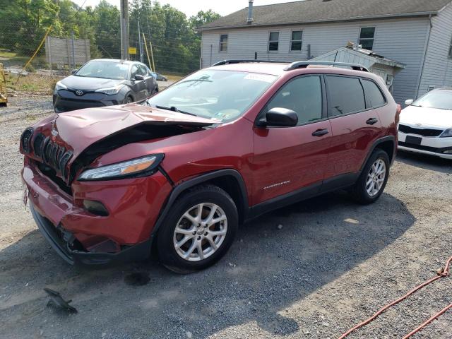 JEEP CHEROKEE S 2016 with VIN 1C4PJMASXGW300980 - Photo from auction