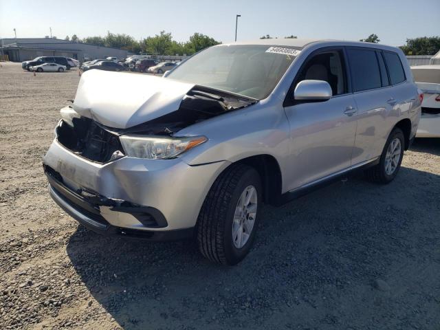 TOYOTA HIGHLANDER 2013 with VIN 5TDZA3EH8DS035831 - Photo from auction