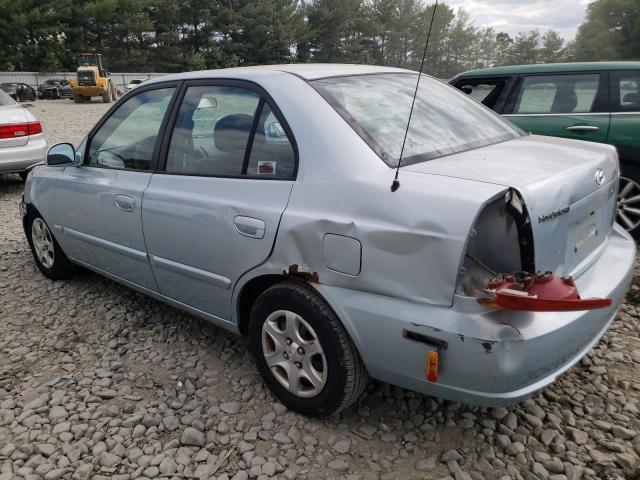 Photo 2 from auction – 2003 HYUNDAI ACCENT GL with VIN KMHCG45C33U468865
