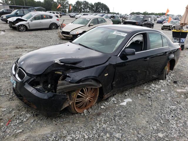 BMW 525 I 2007 with VIN WBANE53527CY08027 - Photo from auction