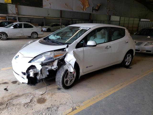 NISSAN LEAF S 2013 with VIN 1N4AZ0CP3DC406335 - Photo from auction