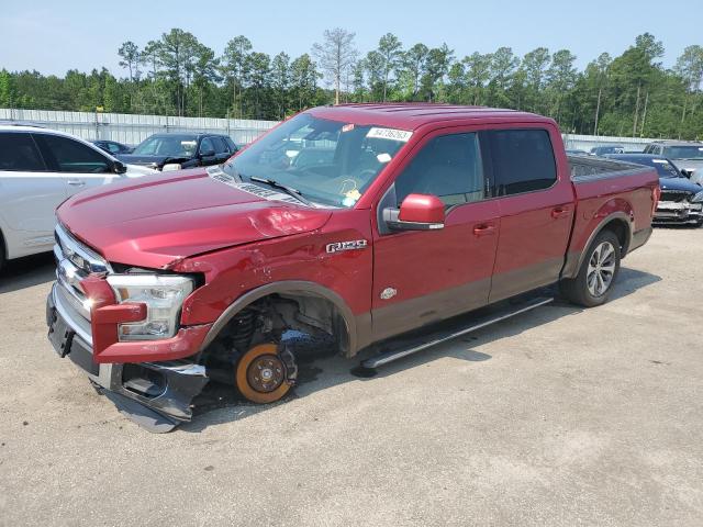 FORD F150 SUPER 2015 with VIN 1FTEW1EFXFFB24659 - Photo from auction