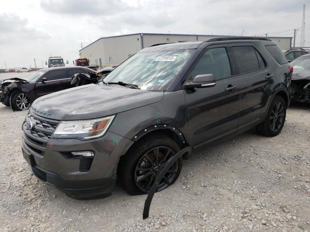 FORD EXPLORER X 2018 with VIN 1FM5K8D89JGB07163 - Photo from auction