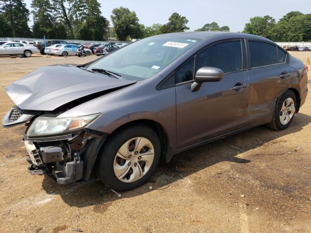 HONDA CIVIC LX 2014 with VIN 19XFB2F57EE077322 - Photo from auction