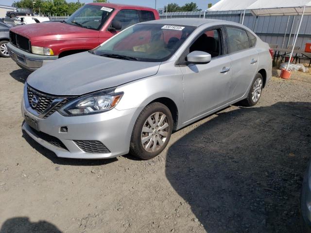 NISSAN SENTRA S 2017 with VIN 3N1AB7AP1HY330057 - Photo from auction
