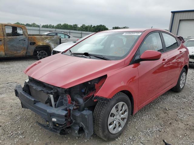 HYUNDAI ACCENT SE 2017 with VIN KMHCT4AE6HU171955 - Photo from auction