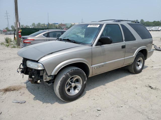 CHEVROLET BLAZER 2001 with VIN 1GNCS18W61K262382 - Photo from auction