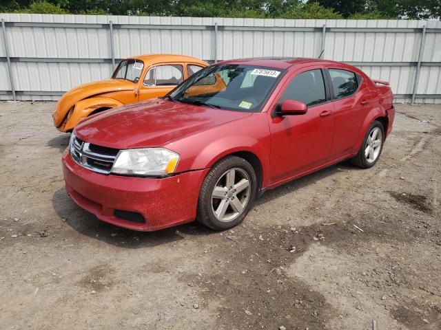 DODGE AVENGER 2012 with VIN 1C3CDZCB8CN266302 - Photo from auction