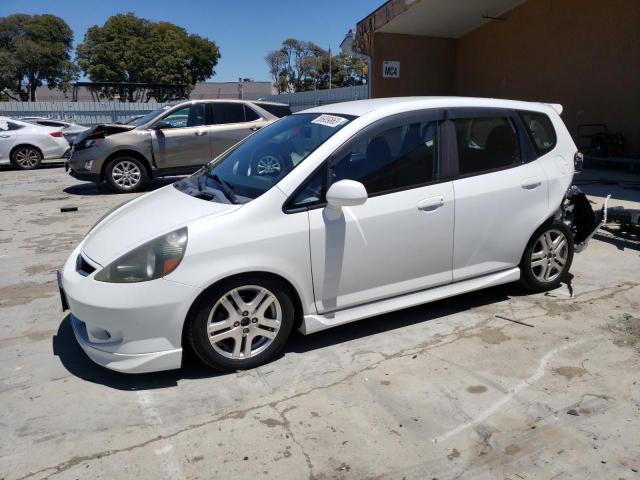 HONDA FIT 2007 with VIN JHMGD38657S018794 - Photo from auction