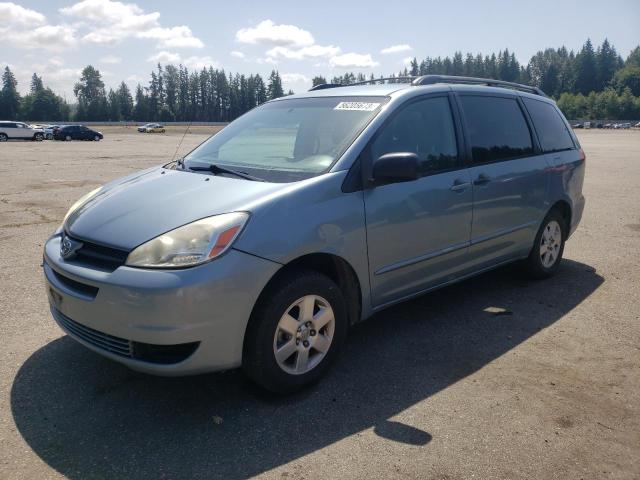 TOYOTA SIENNA 2005 with VIN 5TDZA23C45S243305 - Photo from auction