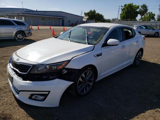 KIA OPTIMA SX 2015 with VIN 5XXGR4A68FG420143 - Photo from auction