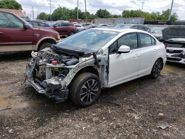 HONDA CIVIC EXL 2013 with VIN 19XFB2F93DE028863 - Photo from auction