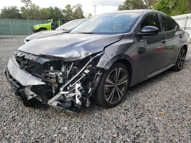 NISSAN SENTRA SR 2023 with VIN 3N1AB8DV9PY229329 - Photo from auction