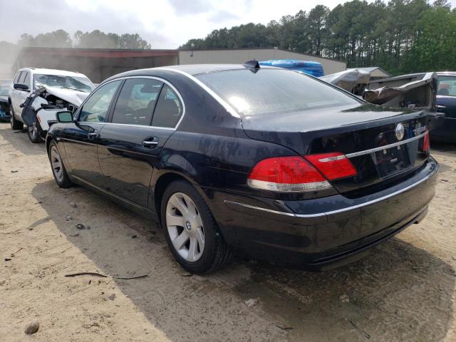Photo 2 from auction – 2006 BMW 750 LI with VIN WBAHN83546DT62339