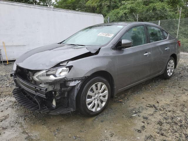 NISSAN SENTRA S 2017 with VIN 3N1AB7AP1HY322296 - Photo from auction