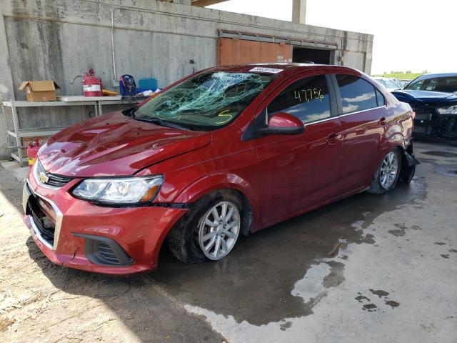 CHEVROLET SONIC LT 2020 with VIN 1G1JD5SB3L4142661 - Photo from auction