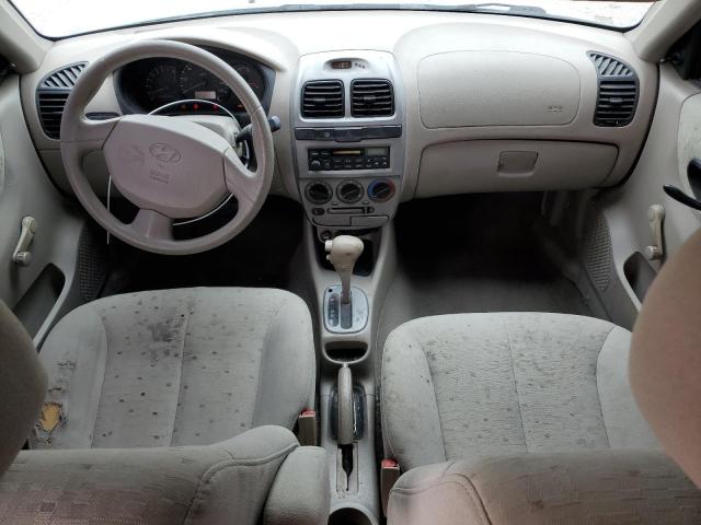 Photo 8 from auction – 2005 HYUNDAI ACCENT GL with VIN KMHCG45C95U604273