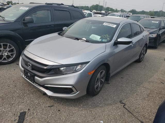 HONDA CIVIC LX 2020 with VIN 19XFC2F69LE026956 - Photo from auction